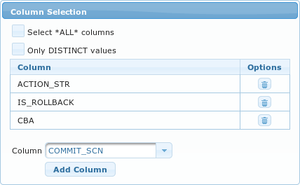 ch3 explore parameters column selection expanded