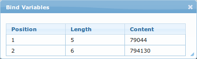 ch3 explore results bind variables