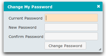 bks user menu change password