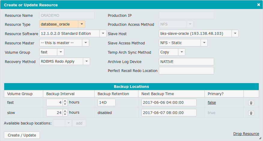 bks ai create update resource